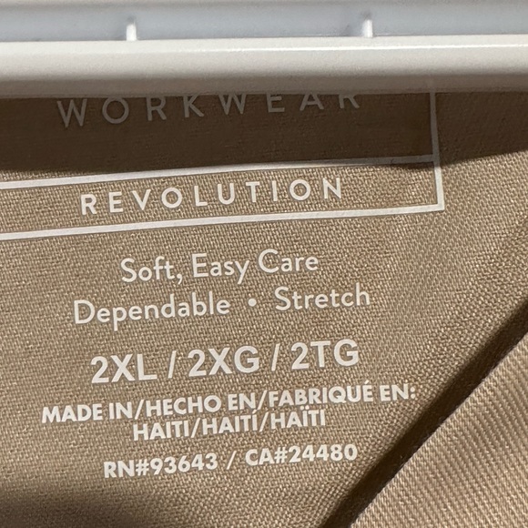 NWT-CHEROKEE Womens Mock Wrap Top 2XL - Picture 5 of 9